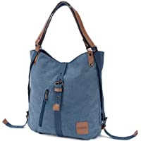  - Bolso Mochilas Mujer Casual Vendimia- JOSEKO Niña Lona Multifuncional Antirrobo Bolso de Cuero de Gran Capacidad Bolsas…